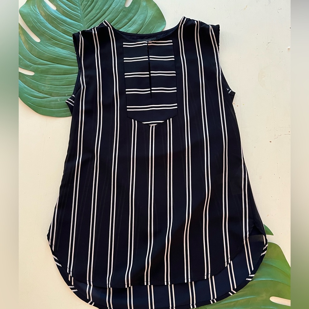 J.Crew sleeveless blouse.